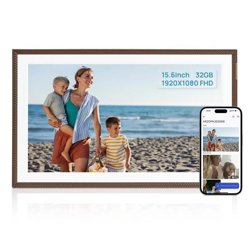 Productfoto: ARZOPA D10 digitale fotolijst, 15,6 inch